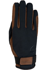 2022 Roeckl Fergus Riding Gloves 304743 - Black / Brown